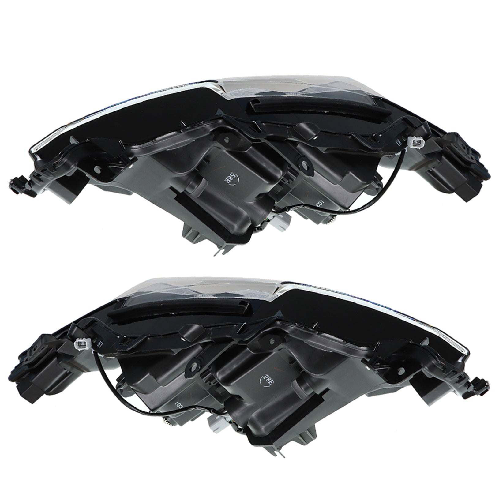 LED Headlights For 2018-2019 Toyota Camry LE SE Black Housing Passenger & Driver