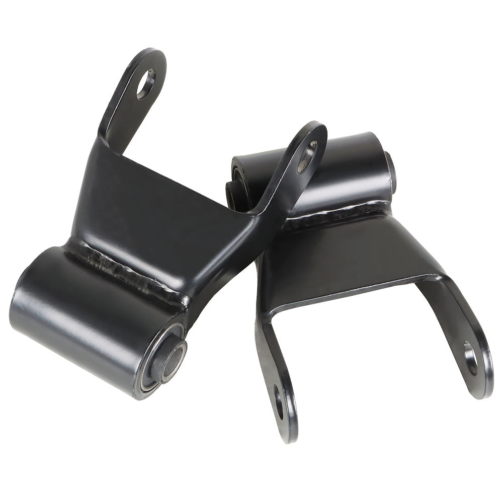 For 94-02 Dodge Ram 2500 3500 W 3' Spring Pair of Rear Leaf Spring Shackle