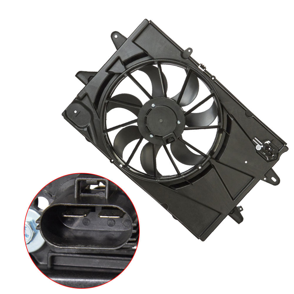 For Chevrolet Equinox GMC Terrain Radiator Cooling Fan Assembly 25952813 622720