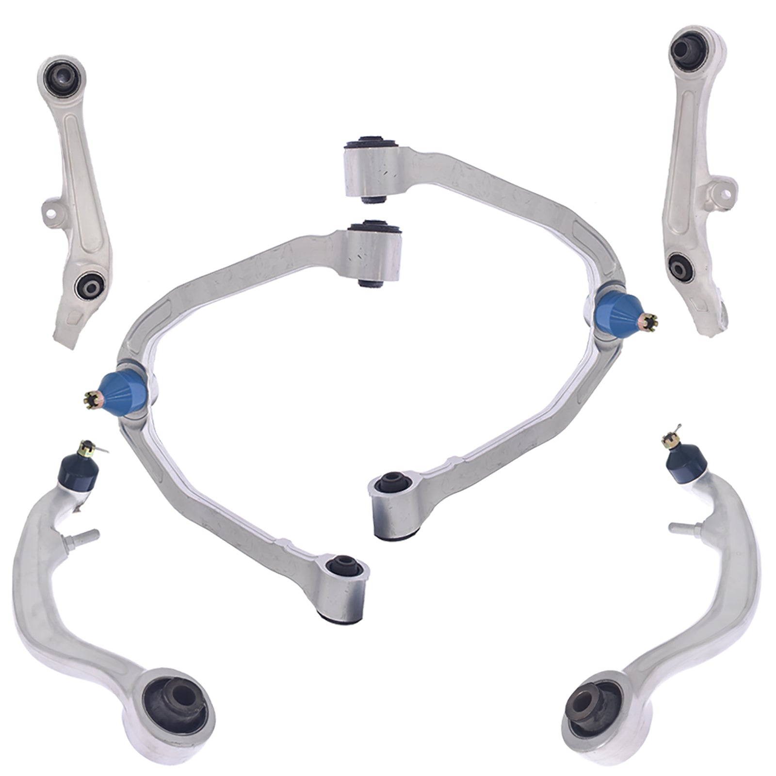 For G35 350Z RWD Coupe  Front Suspension Lower Control Arm 6pc Kit Set 3.5L