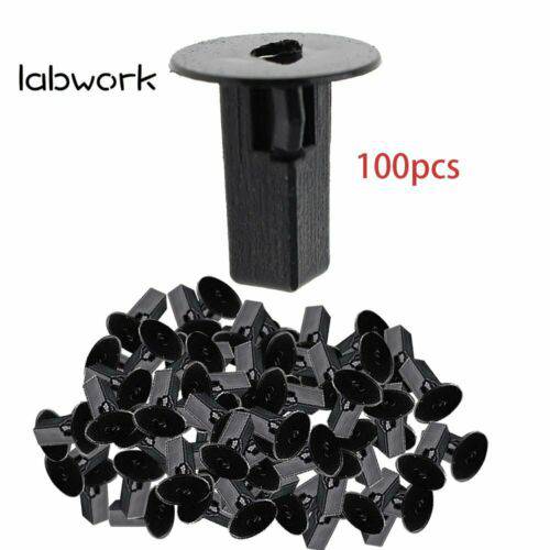 For Toyota 100 Pcs Car Fastener Clips Bumper Inner Fender Rivets Push 8x8.2mm