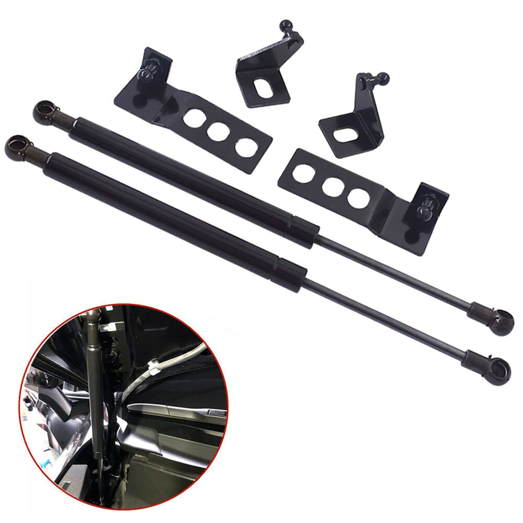 For Toyota RAV4 2019 2020 Car Front Engine Hood Lift Support Shock Struts Rod