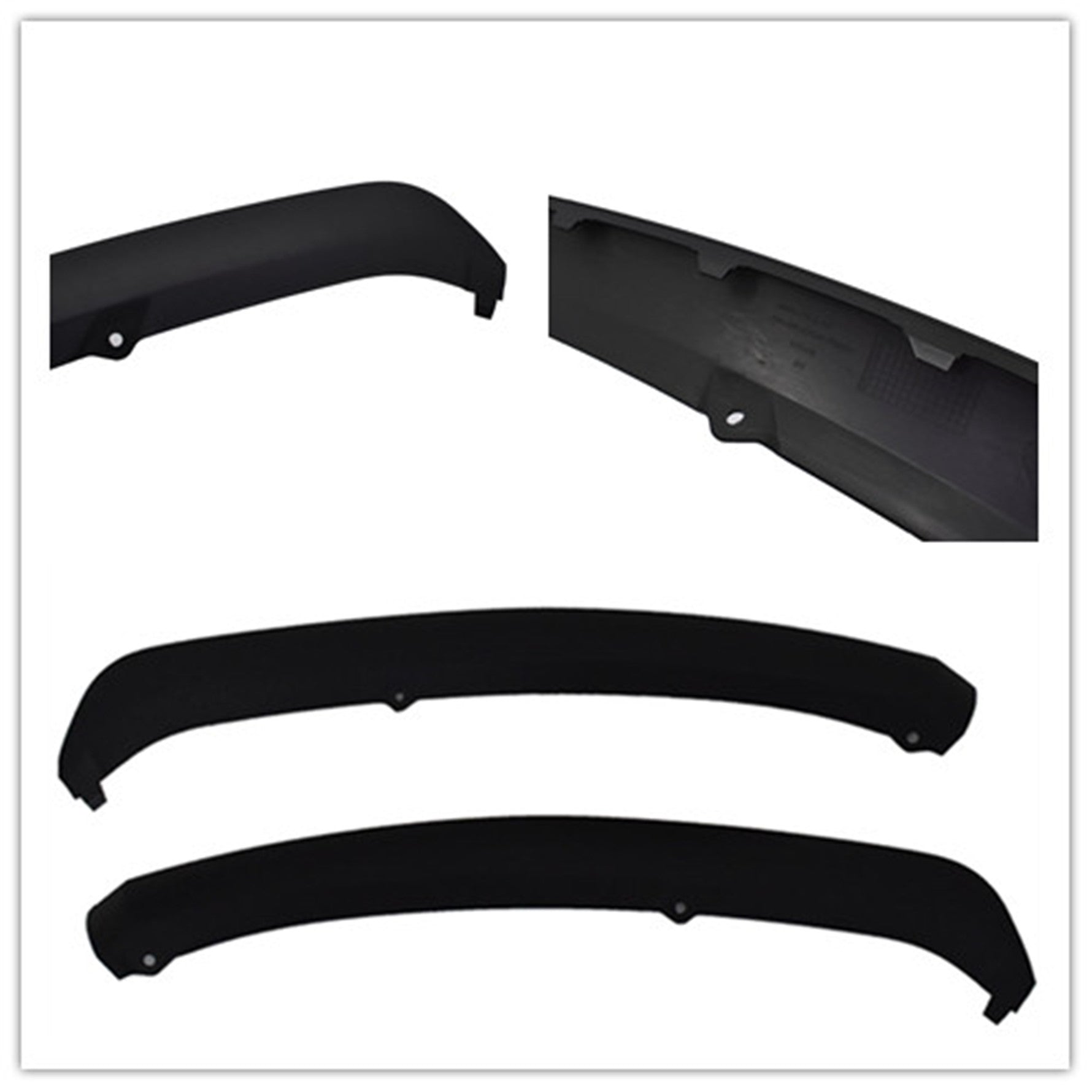 Front Bumper Spoiler Lip Chin Splitter Left+Right for Ford Focus 2012-2014 # FO1095244C