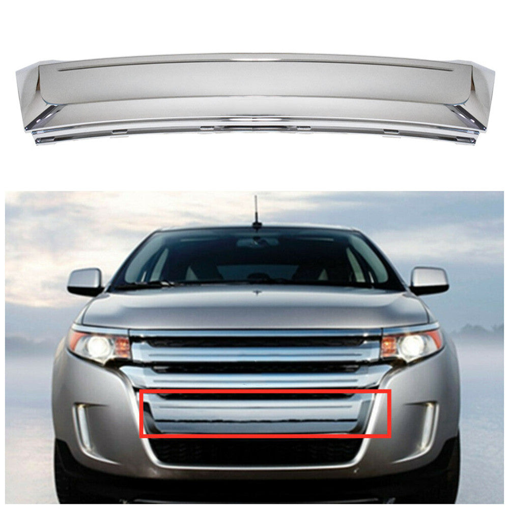 Front Lower Chrome Grille Moulding BT4Z8200E for 2011-2014 Ford Edge FO1087132