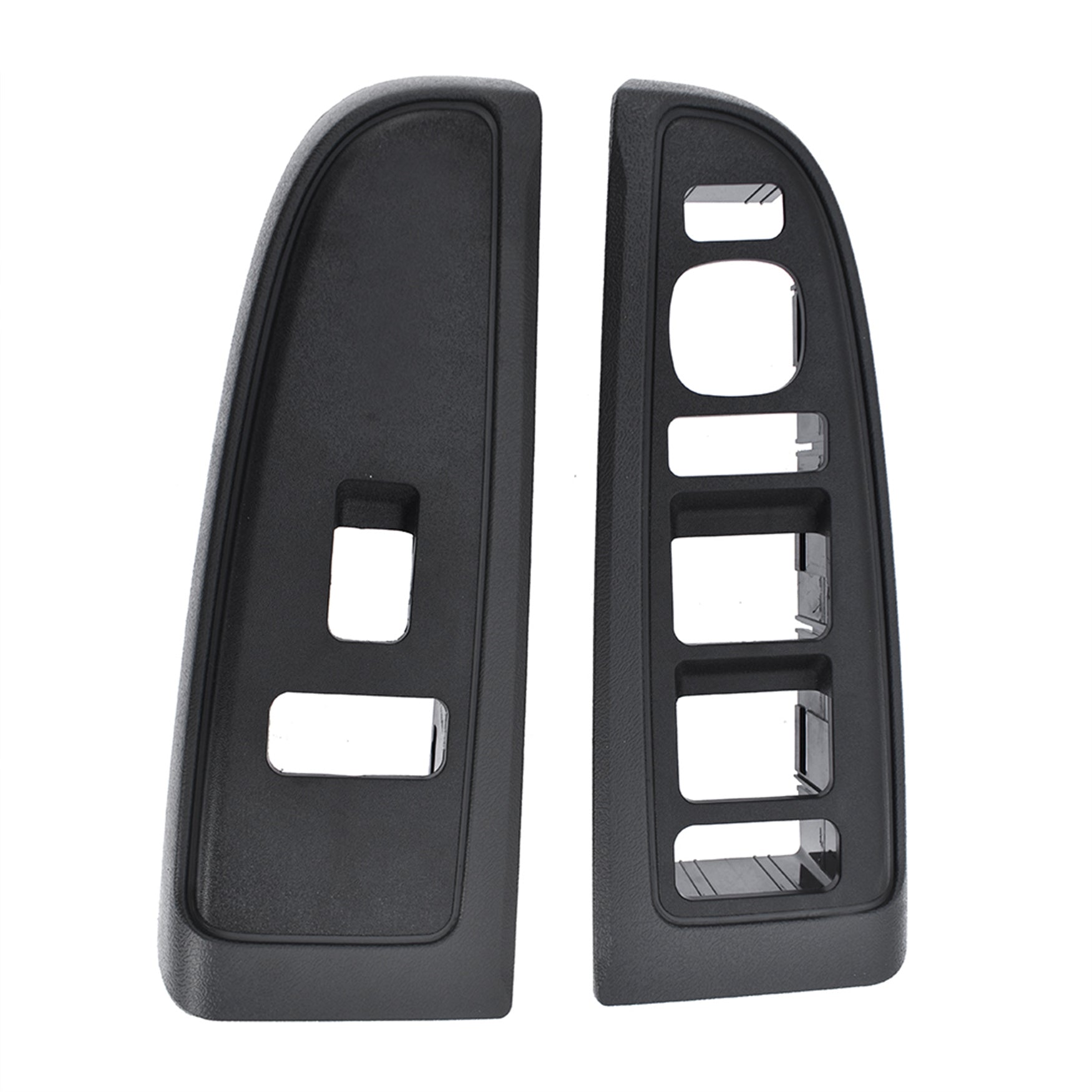 Front Window Switch Trim Bezel Fit For 2003-2007 Silverado Sierra Dark Gray