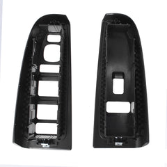 Front Window Switch Trim Bezel Fit For 2003-2007 Silverado Sierra Dark Gray
