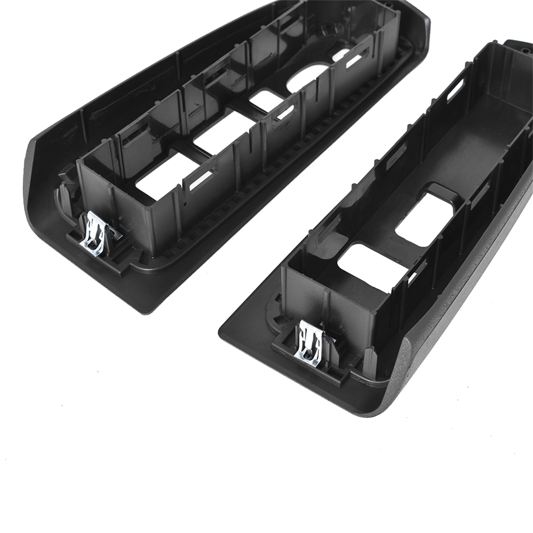 Front Window Switch Trim Bezel Fit For 2003-2007 Silverado Sierra Dark Gray