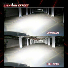 H1 6000K 300000LM White LED Headlight LED Lights Bulbs Kit HI/LO Beam