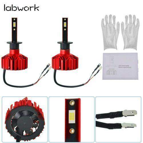 H1 6000K 300000LM White LED Headlight LED Lights Bulbs Kit HI/LO Beam