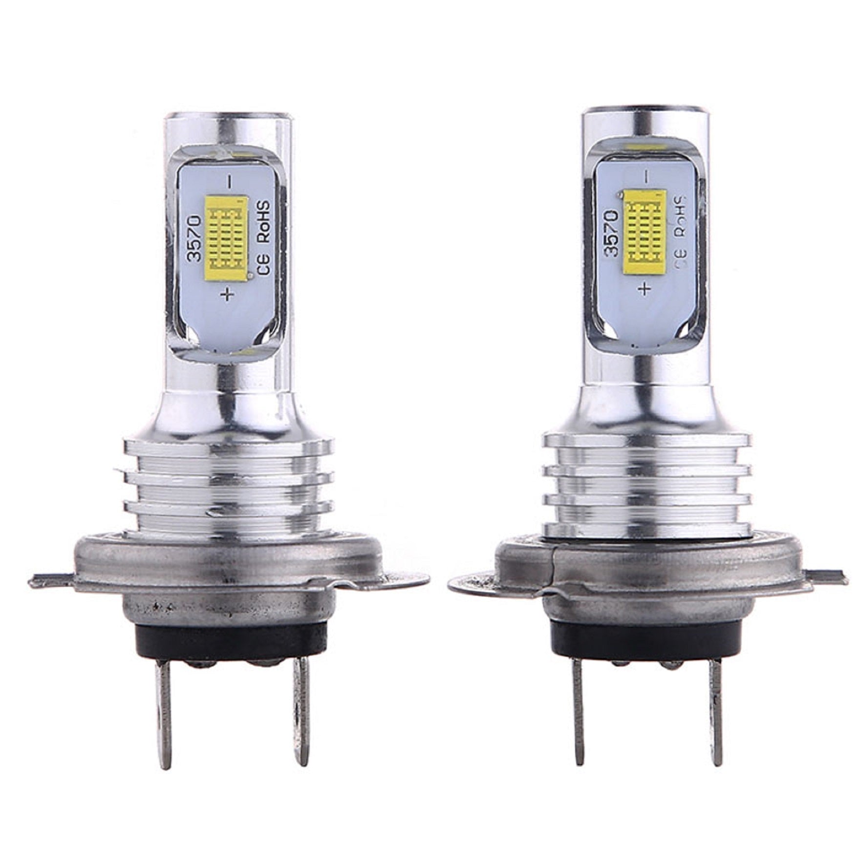 H7 LED Headlight Bulbs Conversion Kit Super High/Low Beam 6000K White 80W New