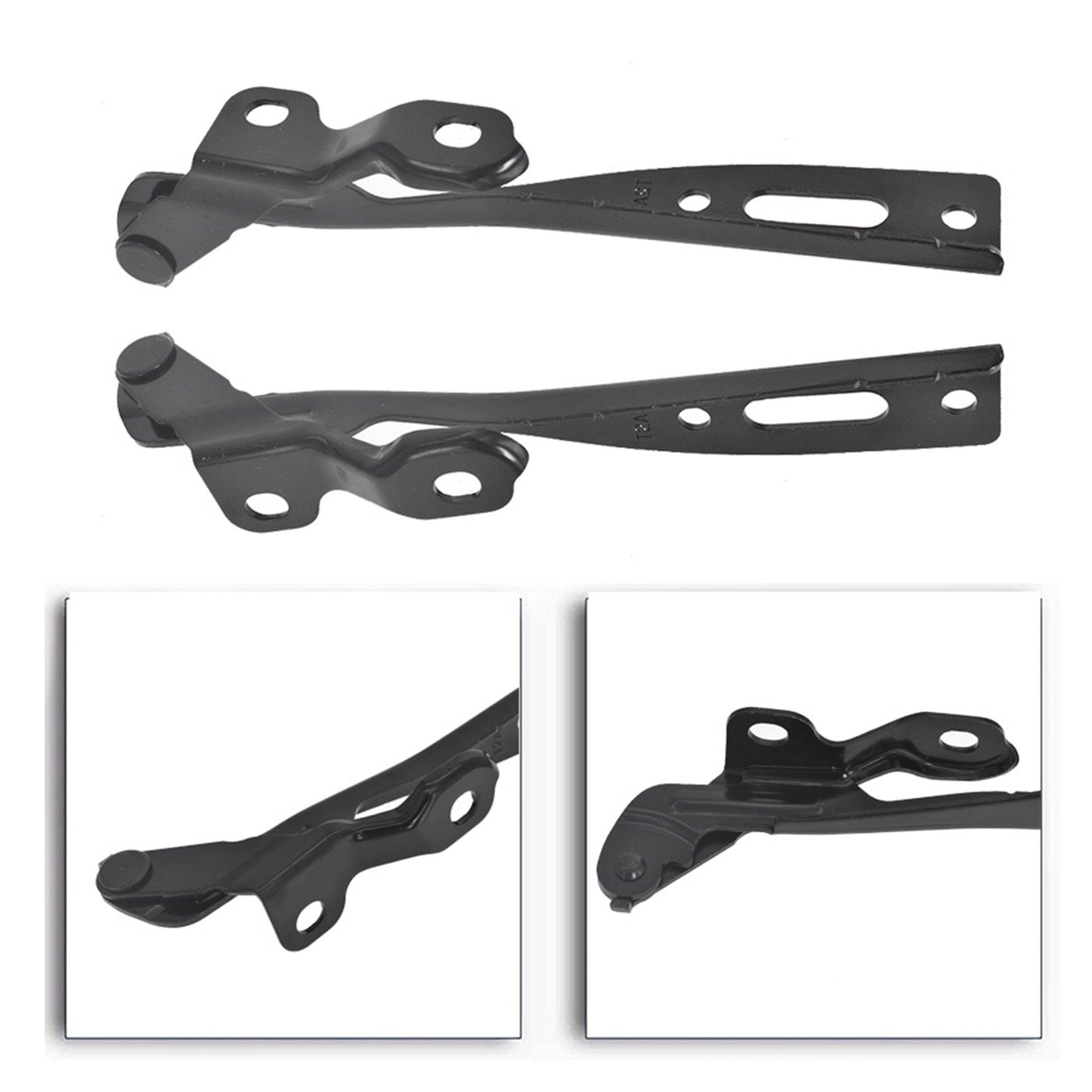 HO1236134, HO1236133 For 2013-2017 Honda Accord Hood Hinge Right & Left Pair