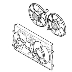 SAIC MAXUS G10 Original Main Blower Electronic Fan C00042392 C00042394 C00042395