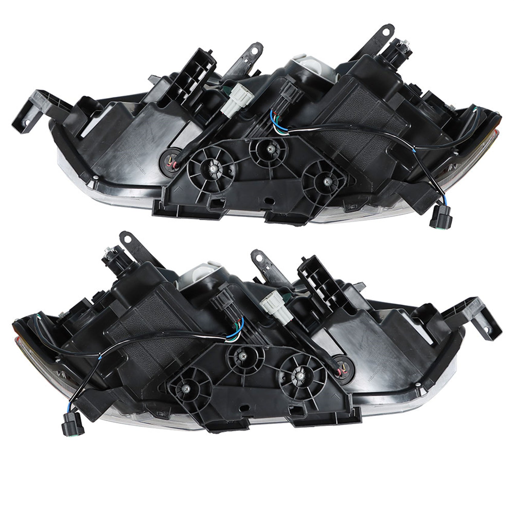 Headlamps For 2017-2019 Nissan Rogue Chrome Halogen Headlights Passenger&Driver