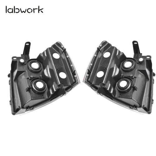 Headlight Head Lamps Fit For 2007-2013 Chevy Silverado Left+Right Black Housing