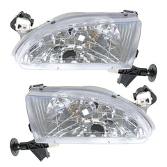 Headlight Kits  For 1998-2000 Corolla Driver Passenger Pair Headlight