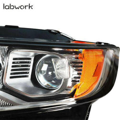 Headlight for 2015-2018 Ford Edge SE|SEL|Titanium Halogen Lamp Driver Side 1pc