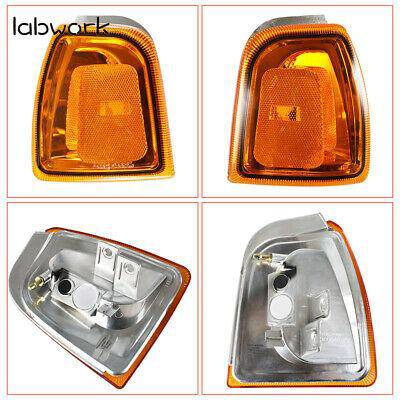 Headlights + Corner Turn Signal Lights Fit For 01-11 Ford Ranger Chrome Housing