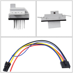 Heater Blower Motor Resistor For 2006-2016 Chevrolet Silverado 19329838,19260762