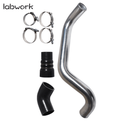 Hot Side Intercooler Pipe Kit For 04-10 Chevy GMC 6.6L Turbo Diesel LLY LBZ LMM