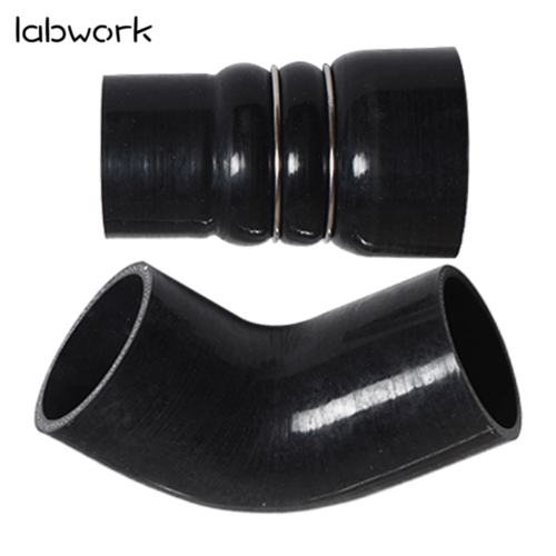 Hot Side Intercooler Pipe Kit For 04-10 Chevy GMC 6.6L Turbo Diesel LLY LBZ LMM