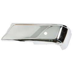 TOPPARTZ Steel Right Rear Bumper End Cover Replacement for F-150 2015-2020 Pickup with Parking Assist Sensor Hole Chrome FO1102381