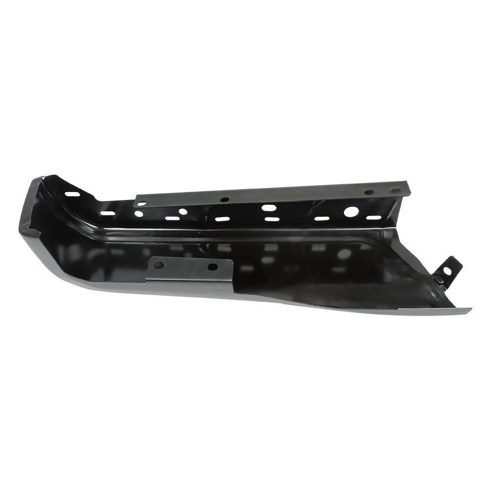 TOPPARTZ Black Steel Rear Right Passenger Side Bumper Face Bar without Parking Assist Sensor Hole Replacement for 2015-2020 F150