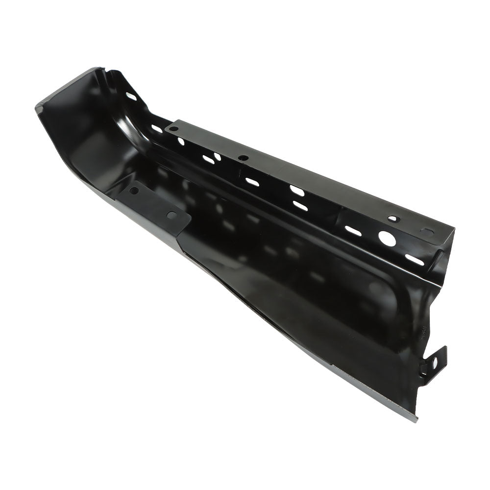 TOPPARTZ Black Steel Rear Right Passenger Side Bumper Face Bar without Parking Assist Sensor Hole Replacement for 2015-2020 F150