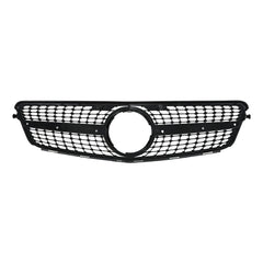 TOPPARTZ Front Plastic Grille Bumper For 2008-14 Mercedes Benz W204 Class C250 Silver