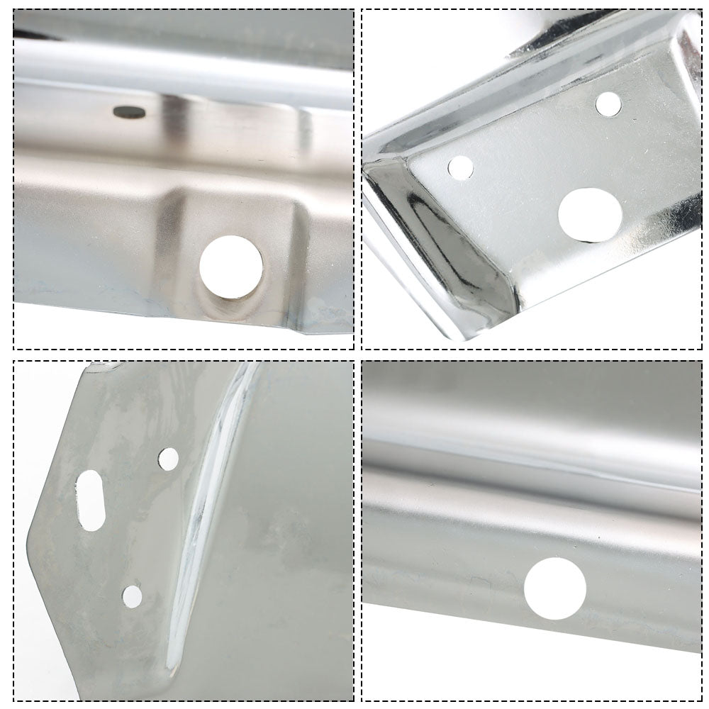 TOPPARTZ  Chrome Steel Front Bumper Impact Face Bar for Chevy Silverado 2007-2013 1500