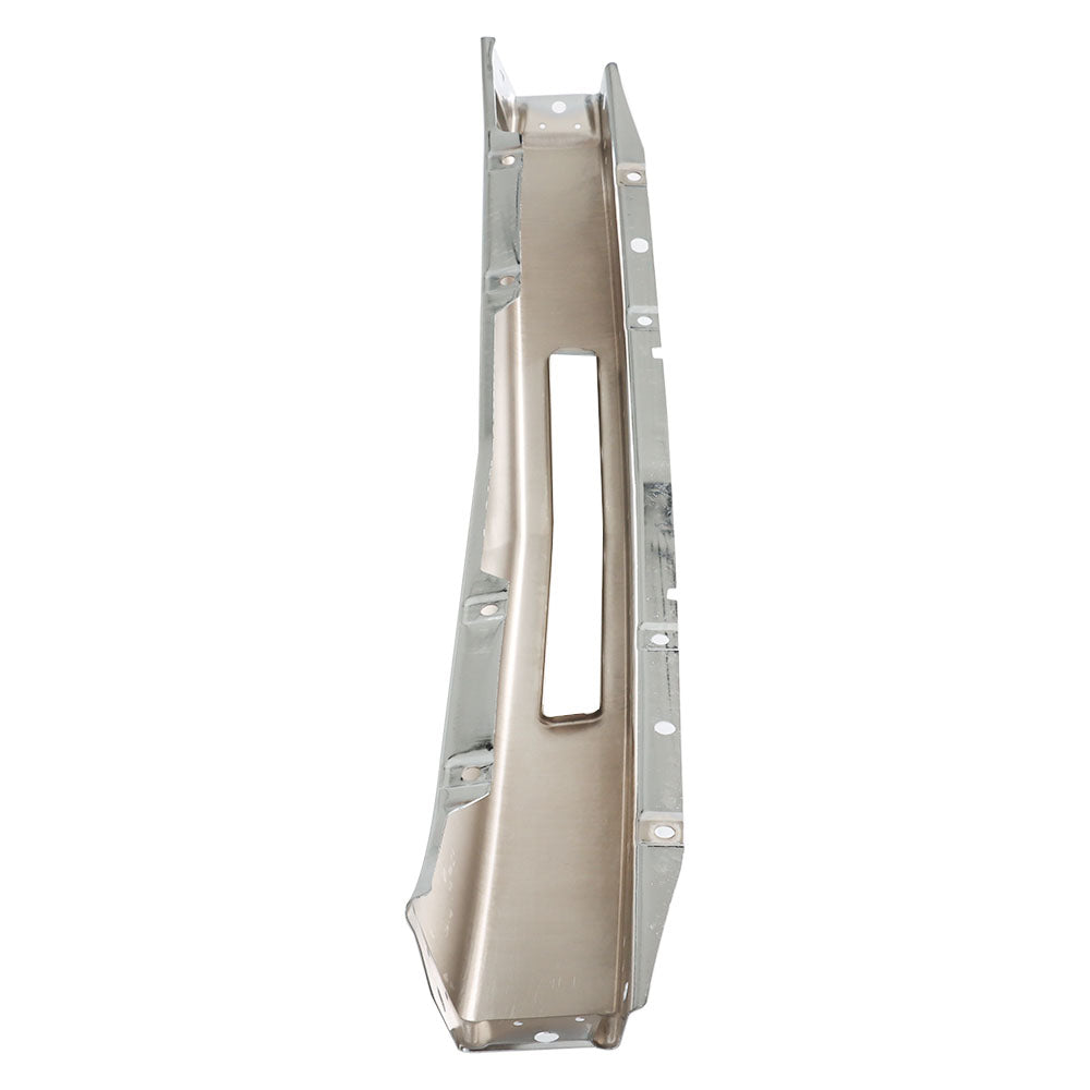 TOPPARTZ  Chrome Steel Front Bumper Impact Face Bar for Chevy Silverado 2007-2013 1500