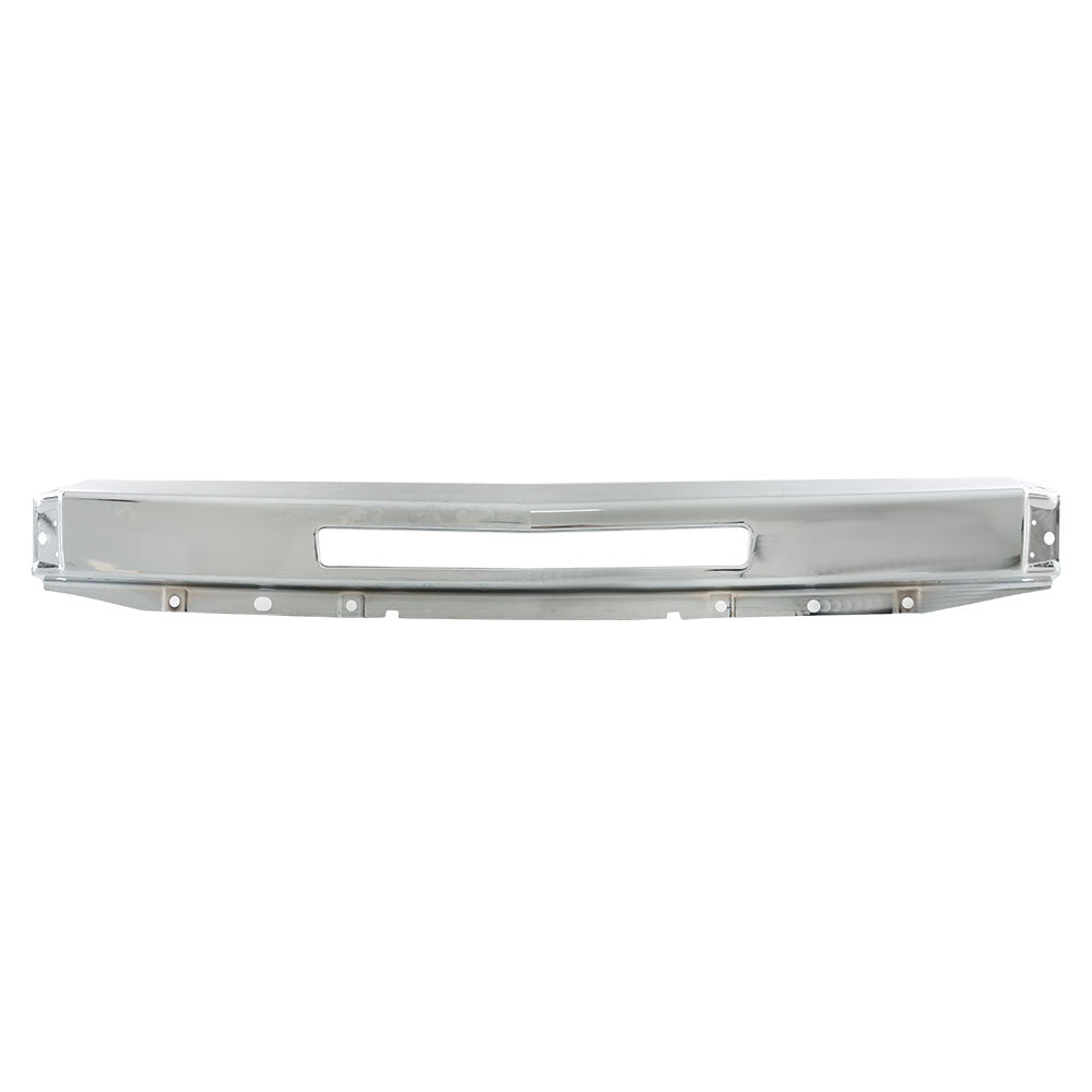 TOPPARTZ  Chrome Steel Front Bumper Impact Face Bar for Chevy Silverado 2007-2013 1500