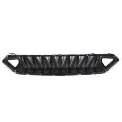 Front Bumper Upper Grille W/LED Lights Matte Black Grill For 18-21 Ford Mustang