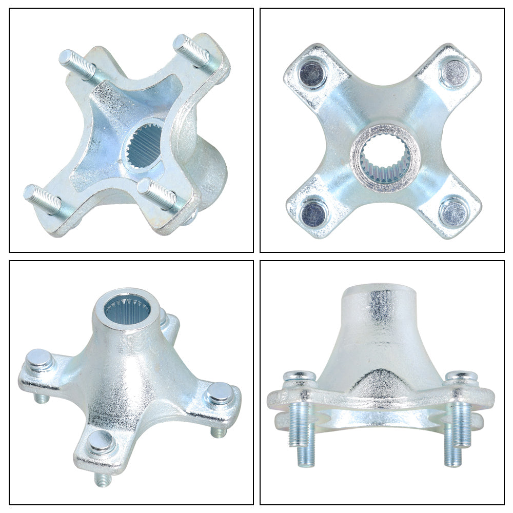 For Honda TRX400EX Sportrax 400 2X4 1999 2000 2001 2 Rear Left Right Wheel Hubs