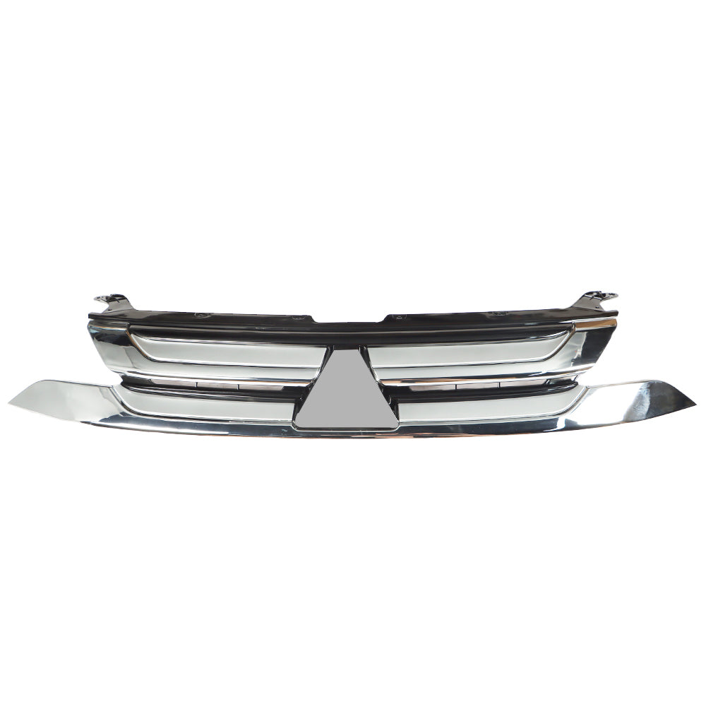 TOPPARTZ Chrome Front Bumper Grille for 2017 2018 Mitsubishi Outlander Replace MI1200264