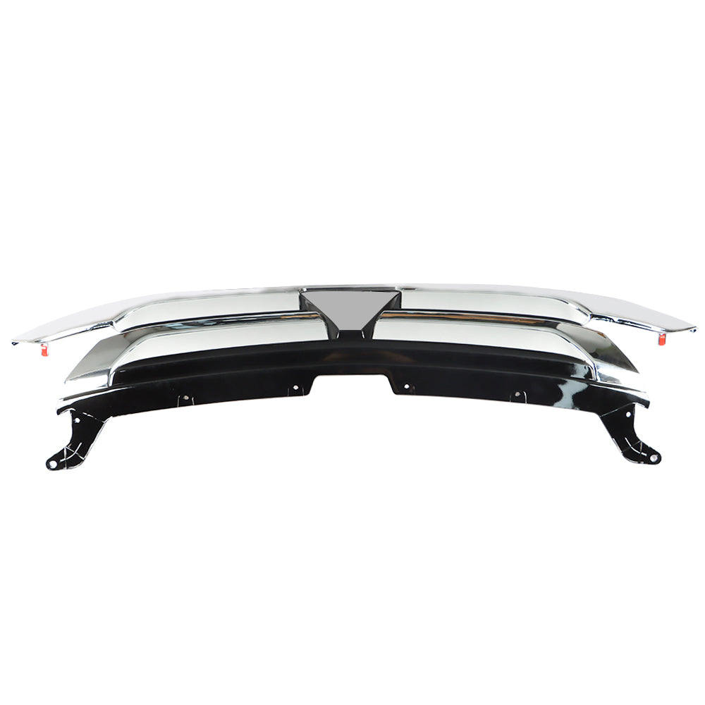 TOPPARTZ Chrome Front Bumper Grille for 2017 2018 Mitsubishi Outlander Replace MI1200264