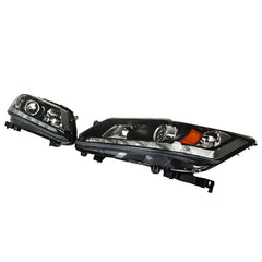 TOPPARTZ Headlight Assembly Replacement for Honda Accord 2013 2014 2015 w/LED DRL Headlights Set Driver ＆ Passenger Side