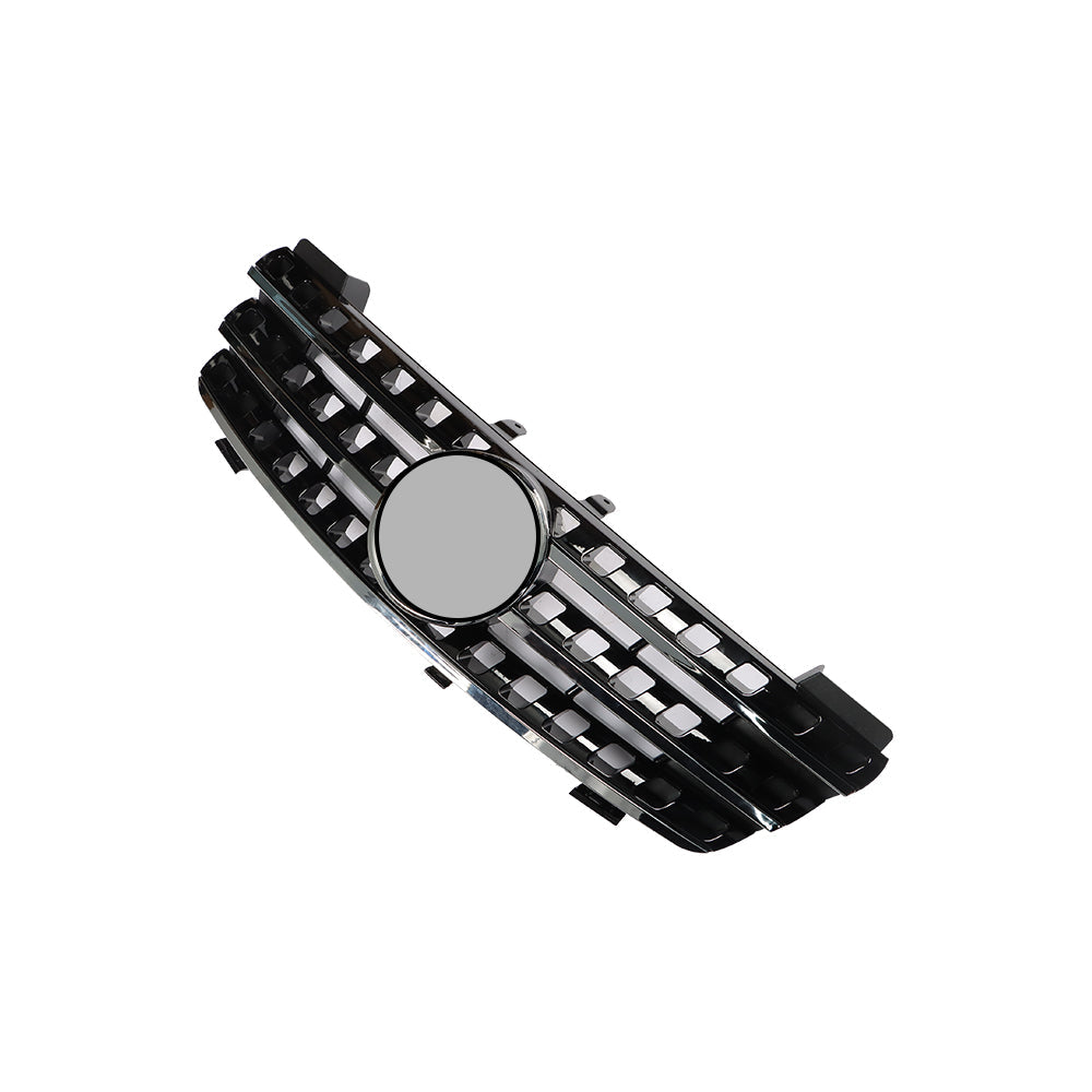 TOPPARTZ Front Bumper Grille 3Fin Grill For Mercedes Benz ML Class W164 ML320 ML350 ML550