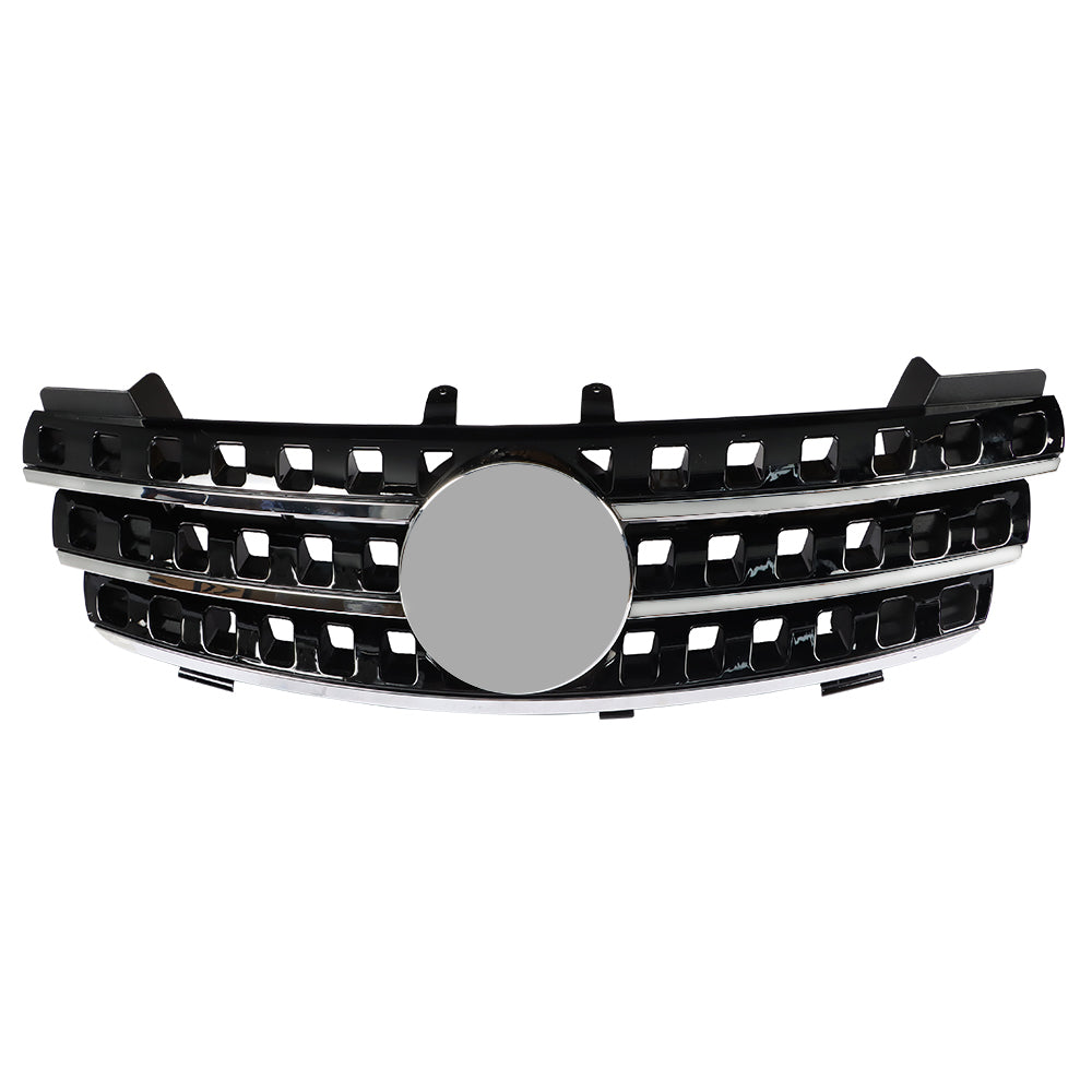 TOPPARTZ Front Bumper Grille 3Fin Grill For Mercedes Benz ML Class W164 ML320 ML350 ML550