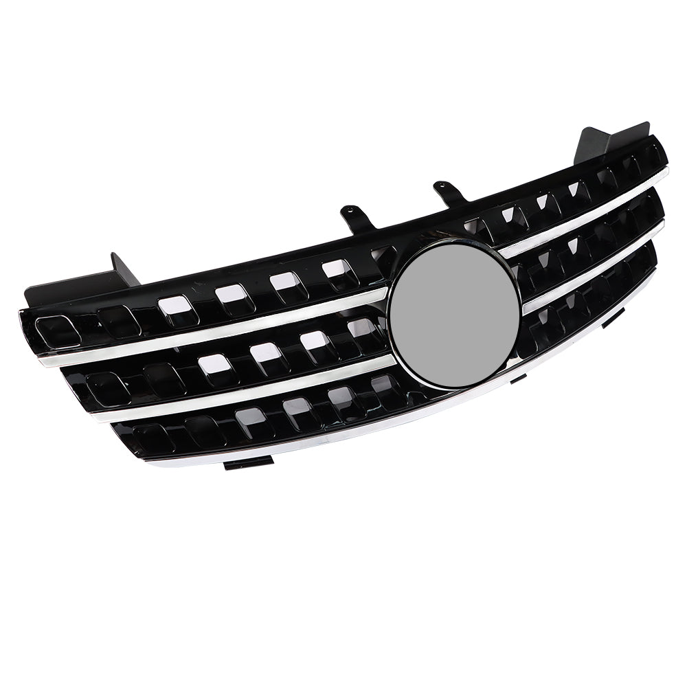 TOPPARTZ Front Bumper Grille 3Fin Grill For Mercedes Benz ML Class W164 ML320 ML350 ML550