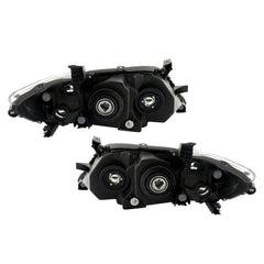 Hybrid Reflector Chrome Projector Headlights 1Pair For 2010 2011 Toyota Camry