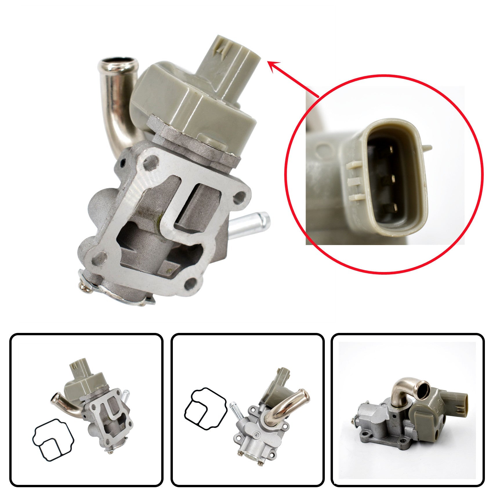 Idle Air Control Valve w/Gasket for 1996-2000 Toyota 4Runner Tacoma 22270-75030