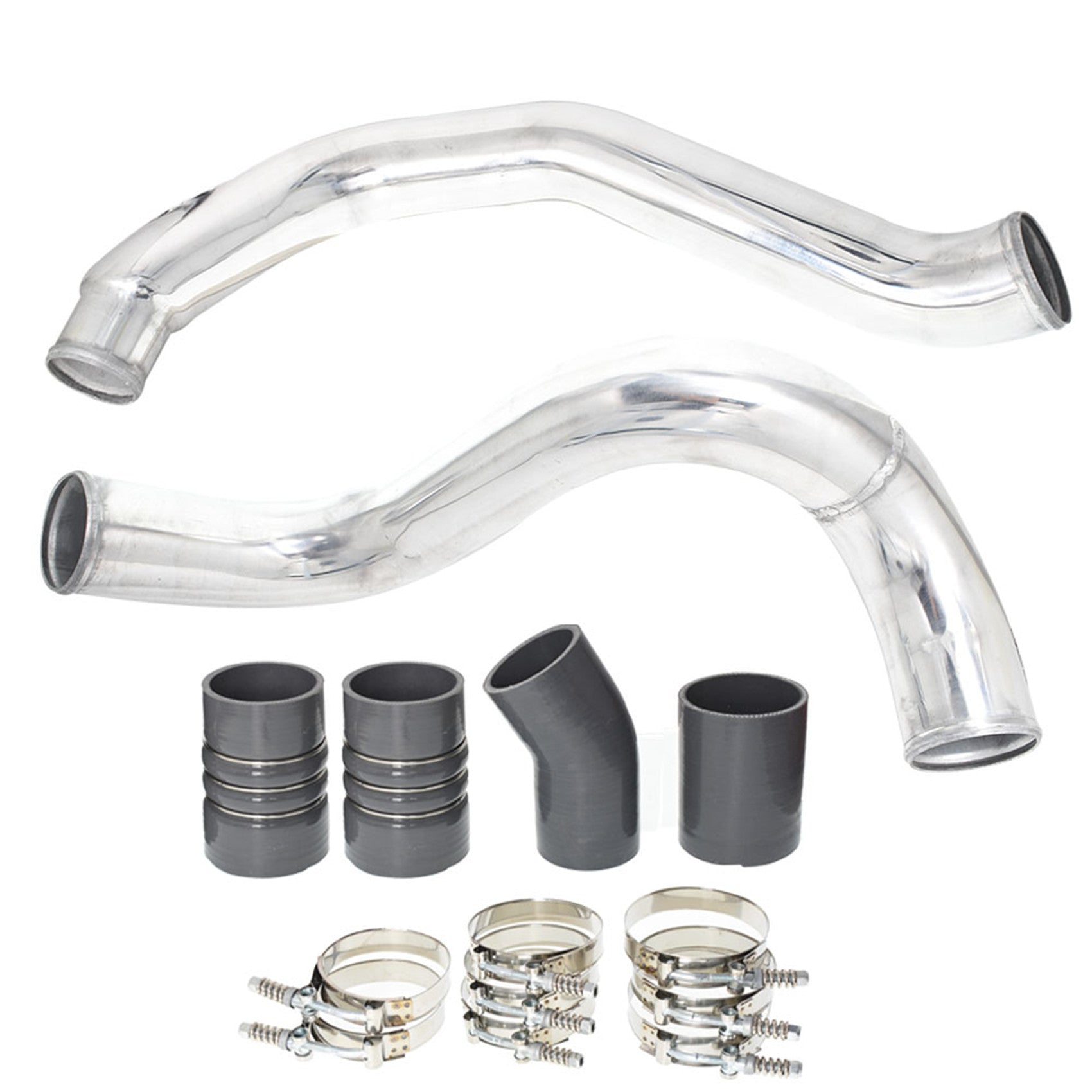 Intercooler Pipe&Boot Kit For 03-06 Ford Super Duty 6.0 Powerstroke Diesel Turbo