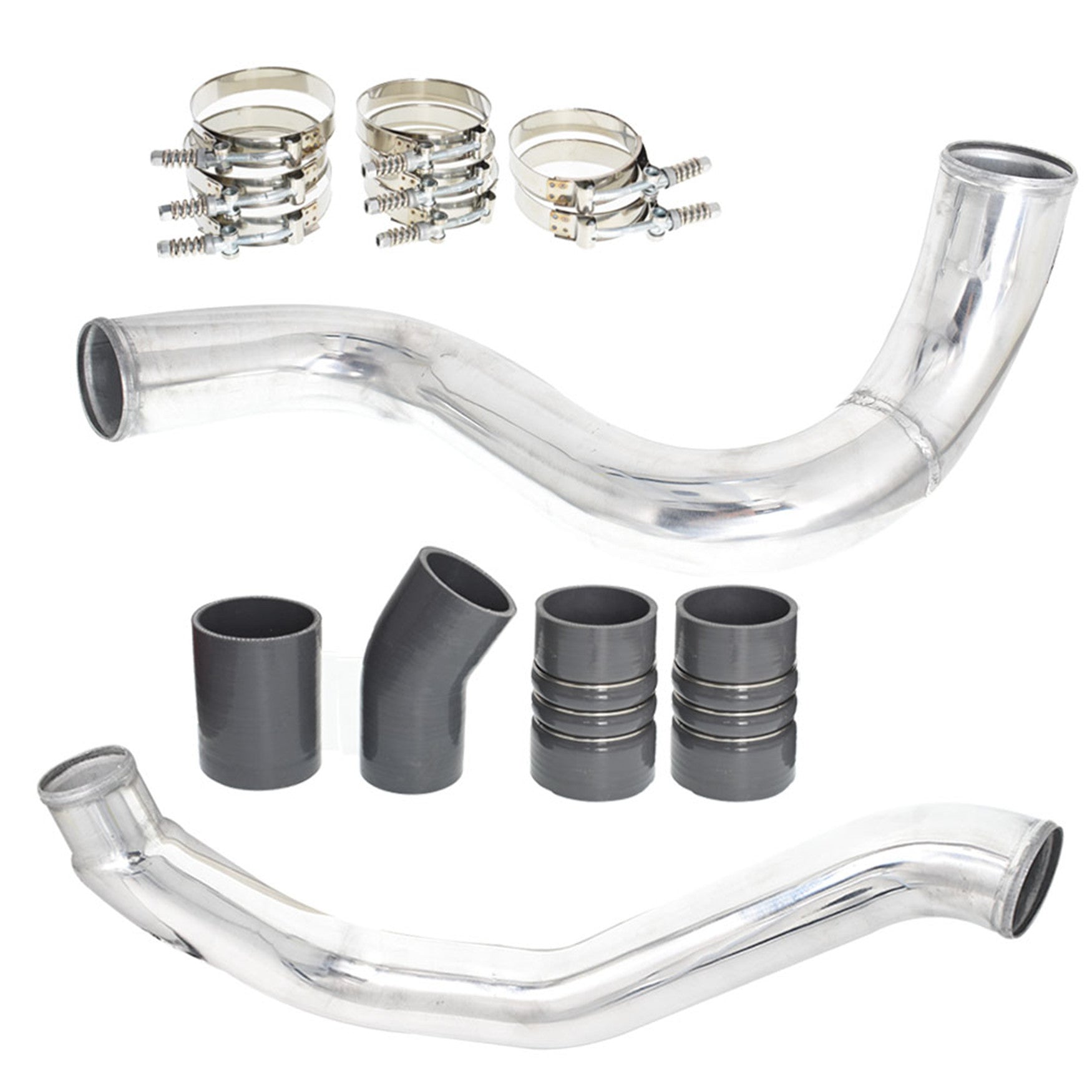 Intercooler Pipe&Boot Kit For 03-06 Ford Super Duty 6.0 Powerstroke Diesel Turbo