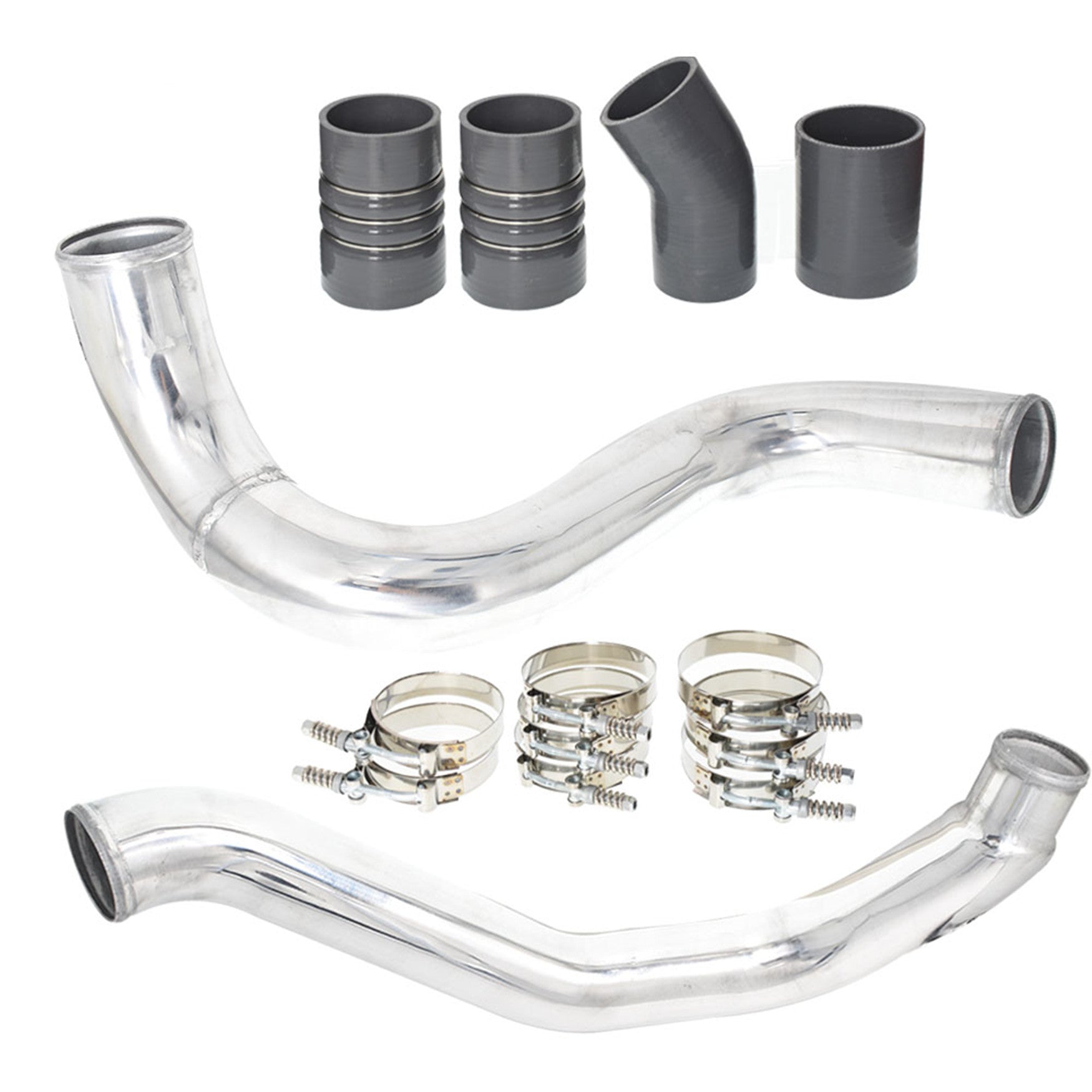 Intercooler Pipe&Boot Kit For 03-06 Ford Super Duty 6.0 Powerstroke Diesel Turbo