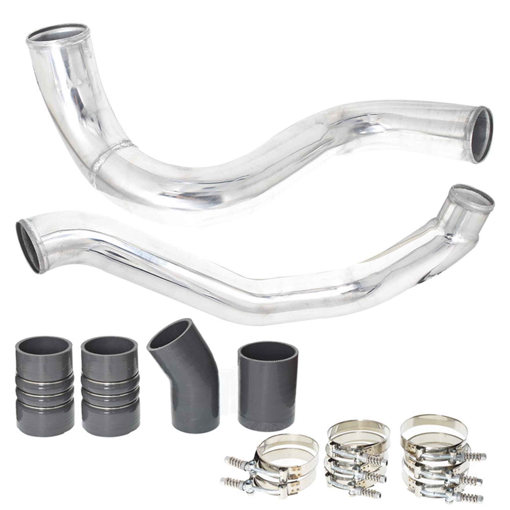 Intercooler Pipe&Boot Kit For 03-06 Ford Super Duty 6.0 Powerstroke Diesel Turbo