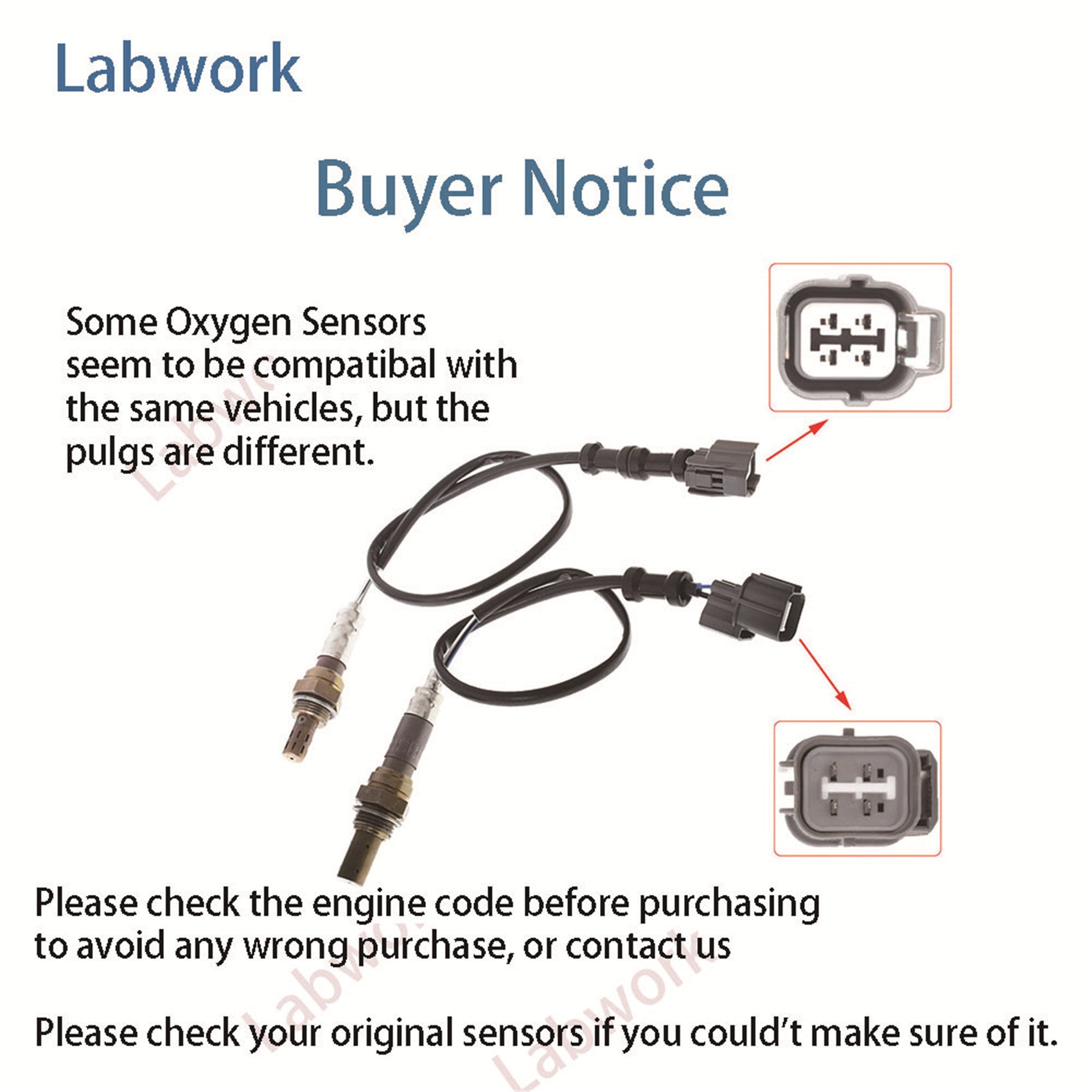 TOPPARTZ 2x Up+Downstream O2 Oxygen Sensors for Acura RSX 02-04 2.0L K20A2 Type-S