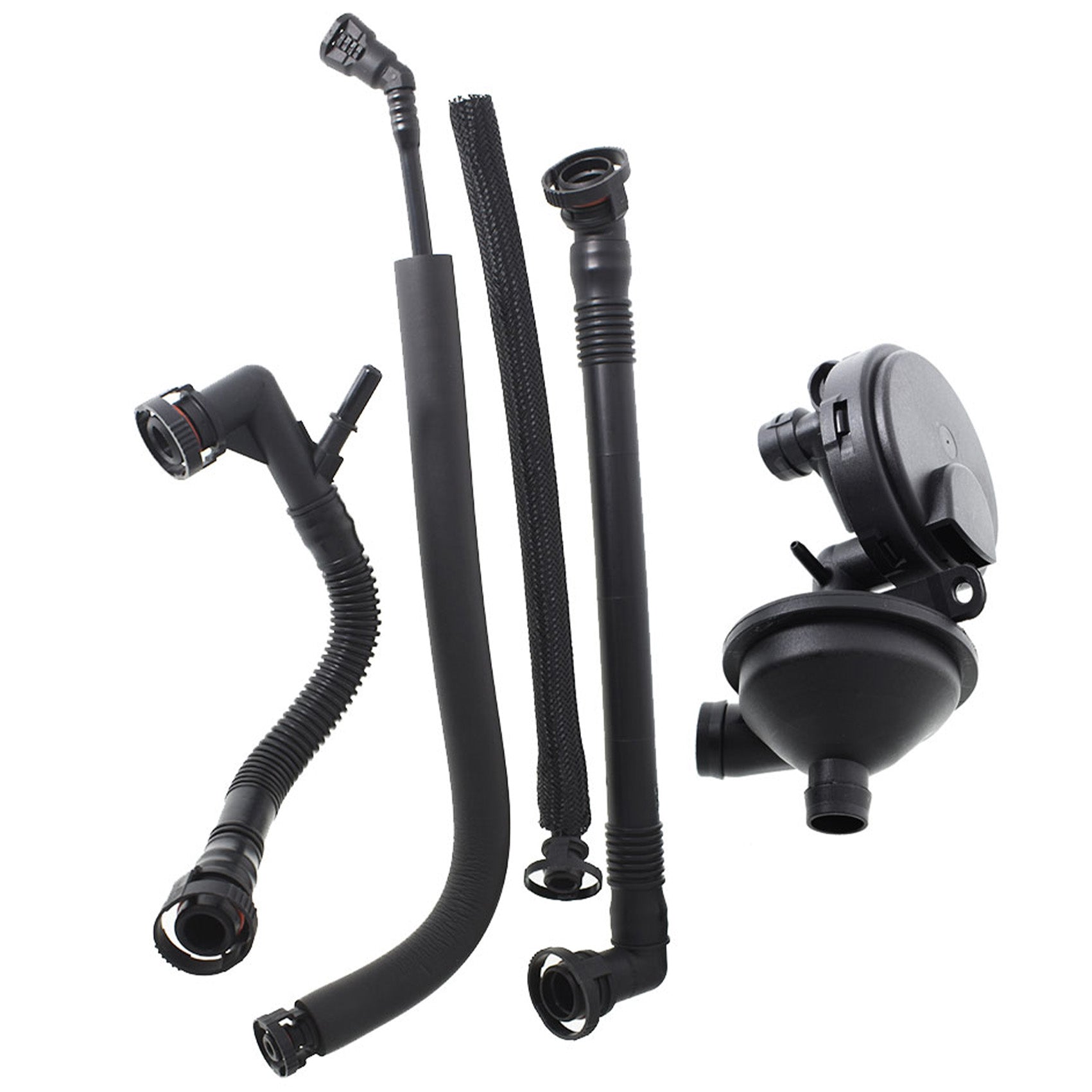 TOPPARTZ CRANK CCV CASE VALVE & HOSES FOR BMW E46 320i 325i 330i 520i 525i 530i