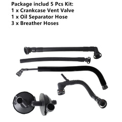 TOPPARTZ CRANK CCV CASE VALVE & HOSES FOR BMW E46 320i 325i 330i 520i 525i 530i