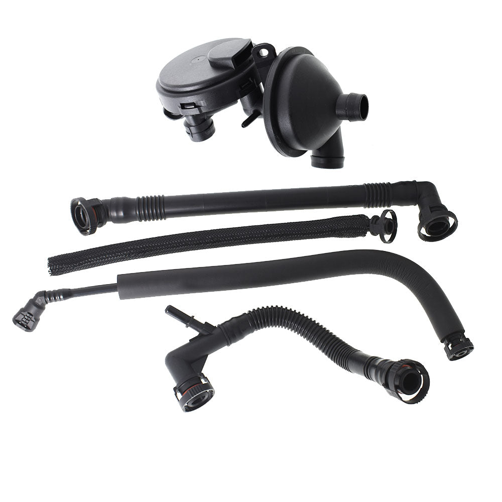 TOPPARTZ CRANK CCV CASE VALVE & HOSES FOR BMW E46 320i 325i 330i 520i 525i 530i