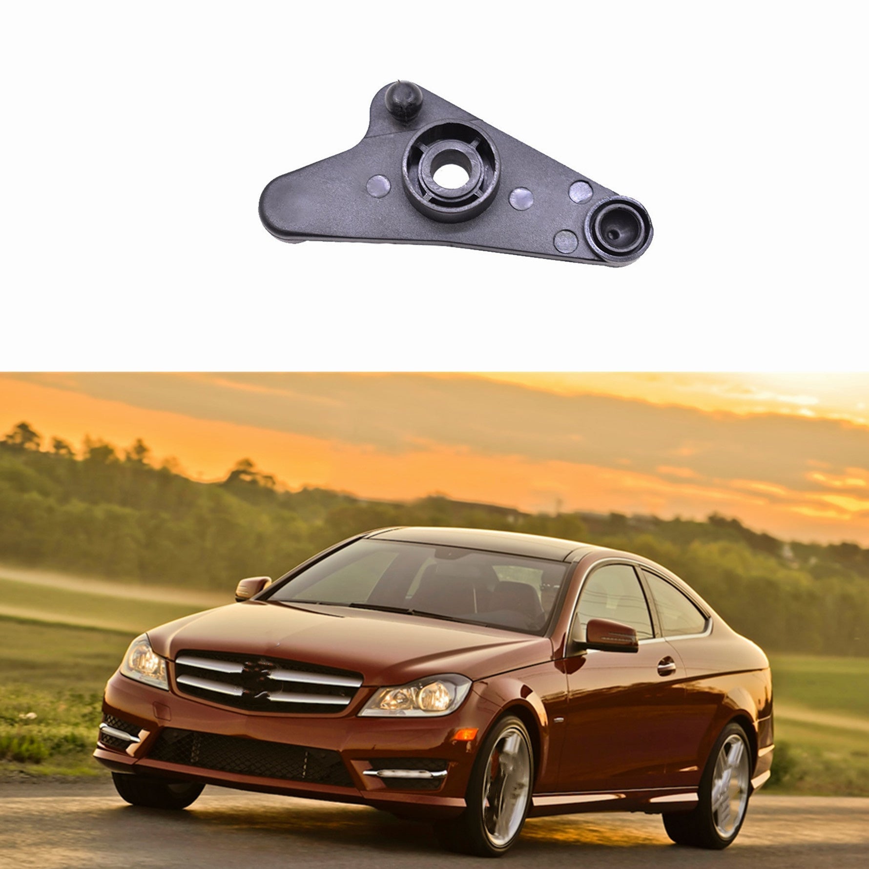 TOPPARTZ Intake Manifold Air Flap Runner Lever Repair Kit For 05-15 Mercedes-Benz